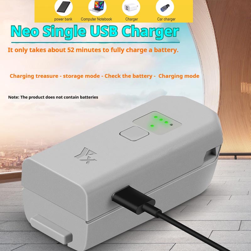 Drone Battery Balance Charger - Çift Yönlü USB Pil Şarj Cihazı