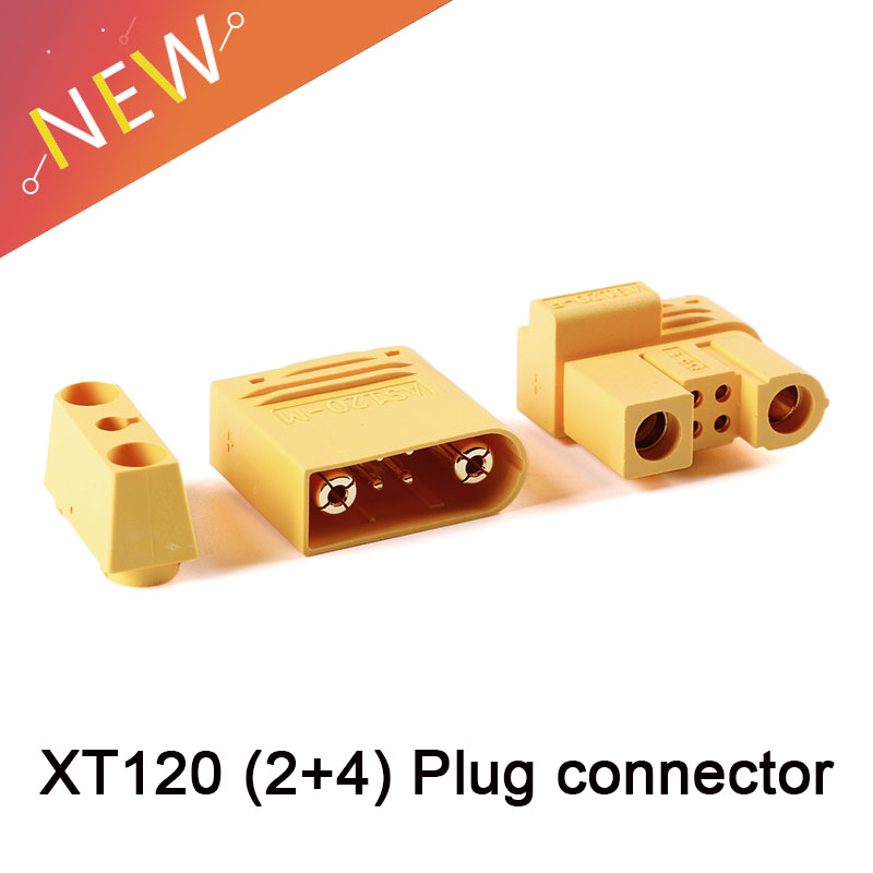 Drone Battery Connector - XT120 Sinyal Pimli XT120 (2+4) Fiş