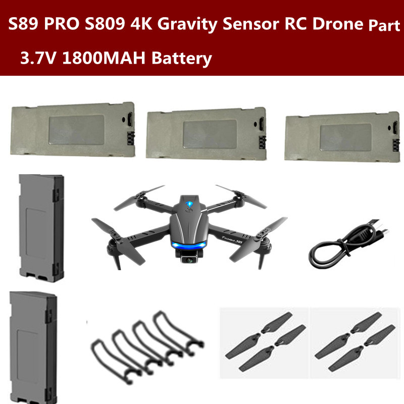 Drone Battery Smart - S89 PRO S809 4K Akıllı Hover