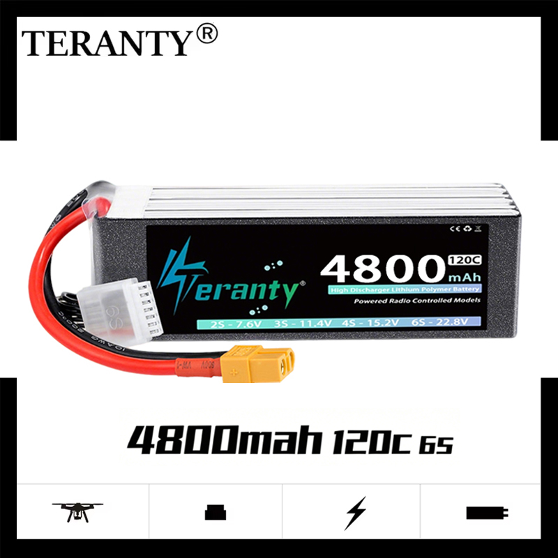 Drone Battery 6S - TERANTY 6S 4800mAh Lipo Pil 22.8V