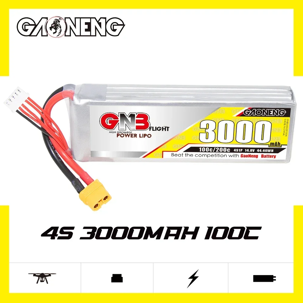 Drone Battery 4S - GAONENG GNB 3000 mAh 4 S