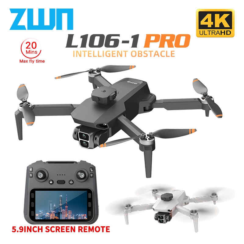 Drone Battery Box - L106-1PRO GPS Profesyonel Drone 4K HD