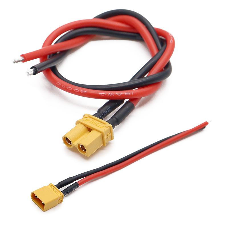 Drone Battery Connector - XT30 Pigtail Fiş Erkek ve Dişi