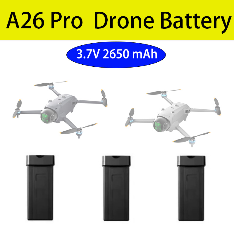 Drone Battery Plate - A26 PRO RC Drone Pil 3.7V