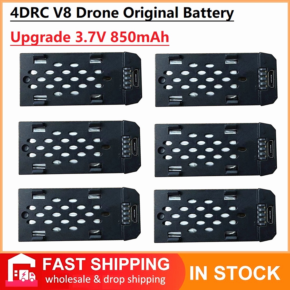 Drone Battery Lipo - 4DRC V8 Drone Orijinal Pil 3.7