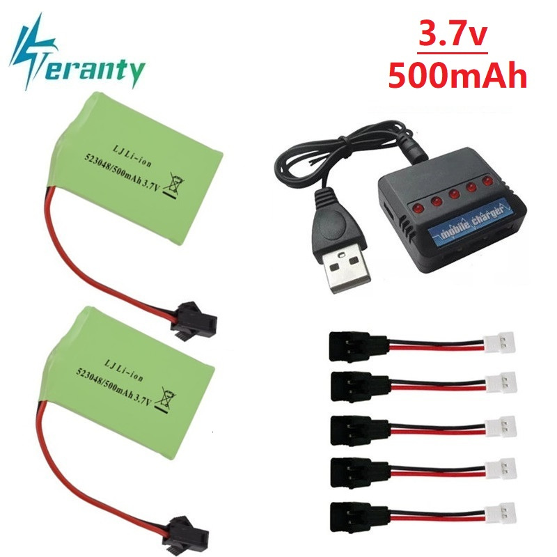 Drone Battery Li-Ion - 3.7V 500mAh 523048 Li-ion Pil +