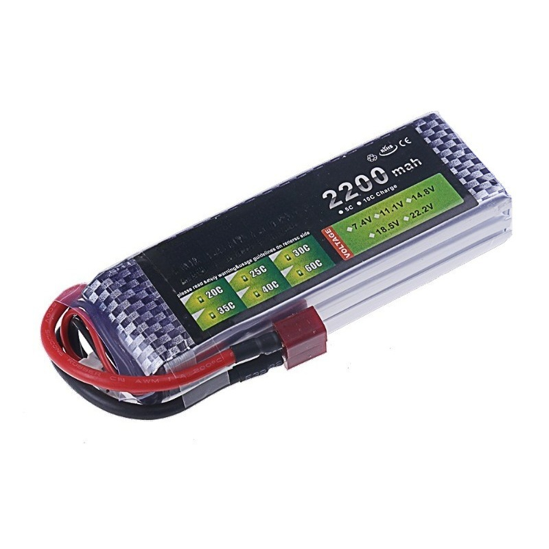 Yeni 3S 30C 11.1V 2200mAh Li-p - Drone Battery 3S incelemesi ve fiyatı