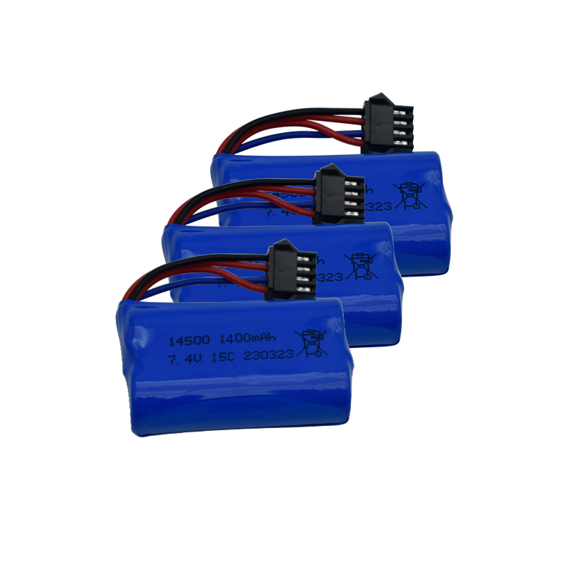 7.4V 1400mAh 14500 Lityum İyon - Drone Battery Li-Ion incelemesi ve fiyatı
