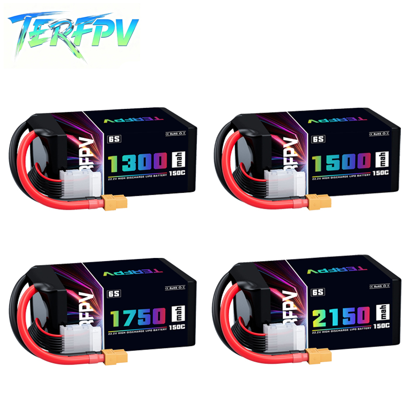 TERFPV Lipo Pil 6S 22.2V 1300/ - Drone Battery 6S incelemesi ve fiyatı