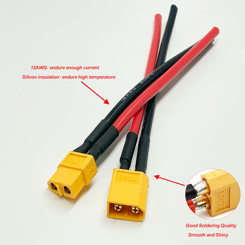 XT60 Konnektör Dişi ve Erkek T - Drone Battery Connector incelemesi ve fiyatı