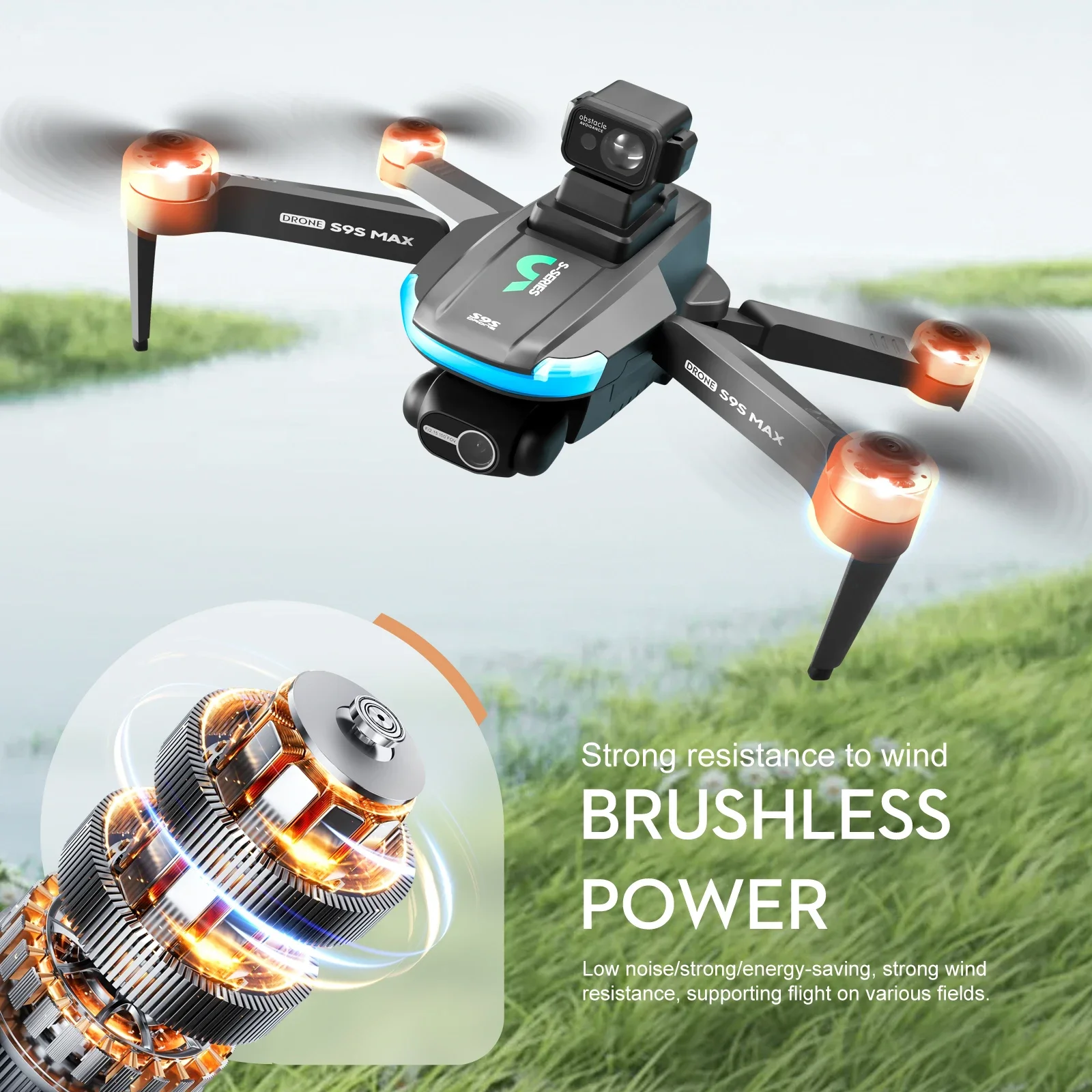 YENI S9S MAX MINI Drone 4K 2 E - Drone Battery Box incelemesi ve fiyatı