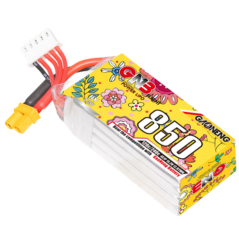 Yükseltildi GNB 4S 15.2V 850mA - Drone Battery 4S incelemesi ve fiyatı