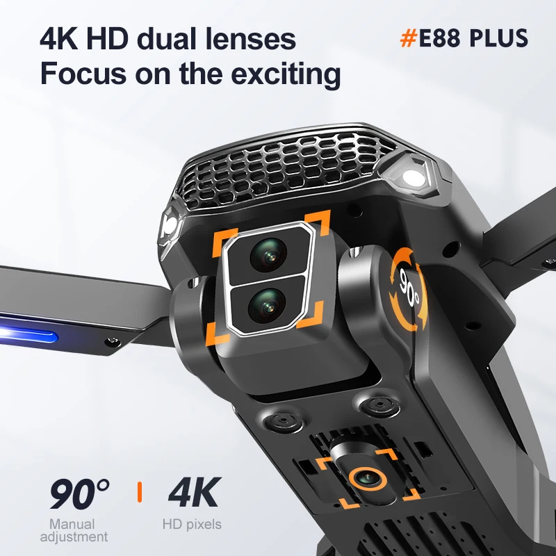 Yeni E88 Plus Quadcopter Drone - Drone Battery Box incelemesi ve fiyatı