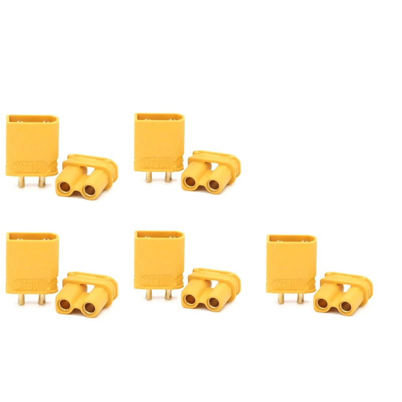 5/10 çift XT30 XT30 Bullet Kon - Drone Battery Connector incelemesi ve fiyatı