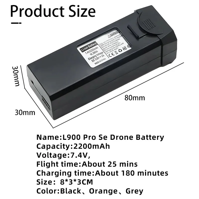 Pil L900 PRO SE Max Drone pili - Drone Battery Li-Ion incelemesi ve fiyatı