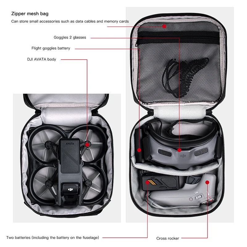Taşınabilir Kılıf Çift Katmanl - Drone Battery Bag incelemesi ve fiyatı