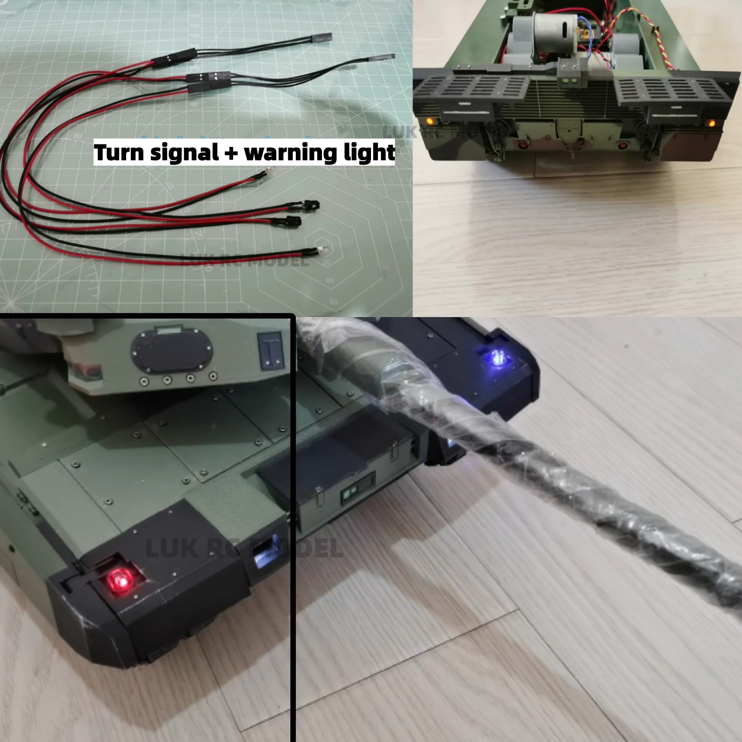 Yükseltilmiş Arka Aydınlatma H - Drone Battery Alarm incelemesi ve fiyatı