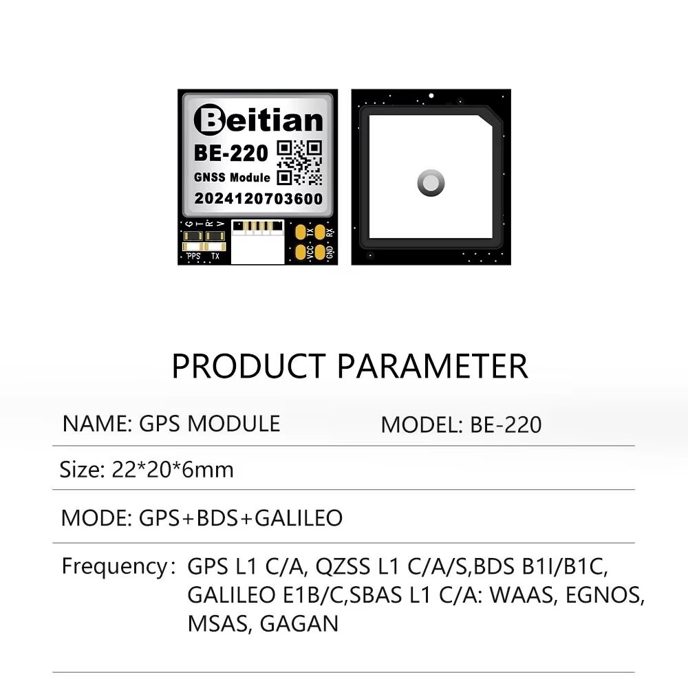 Beitian GPS Modülü BE-180 BE-2 - Drone Battery Plate incelemesi ve fiyatı