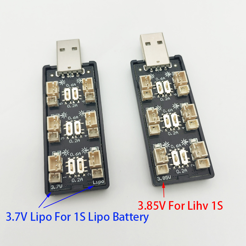 6CH USB 1S LiPo/LiHv 3.7V/4.2V - Drone Battery Balance Charger incelemesi ve fiyatı