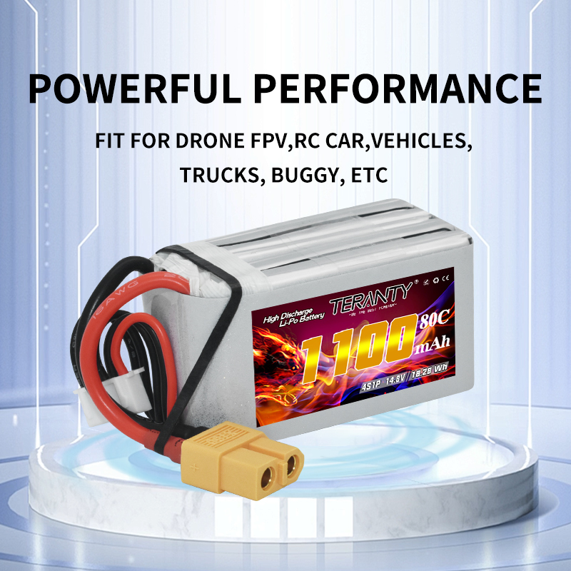 TERANTY 4S 1100mAh 80C/160C Li - Drone Battery 4S incelemesi ve fiyatı