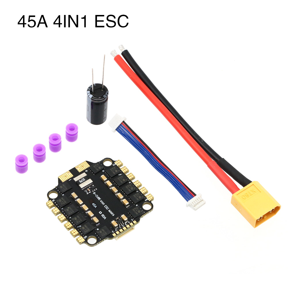 UAngel 4IN1 45A 60A ESC BLHELI - Drone Battery 6S incelemesi ve fiyatı