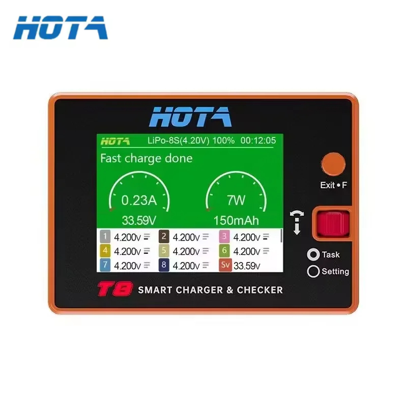 HOTA T8 Akıllı Dengeleyici Şar - Drone Battery Smart incelemesi ve fiyatı