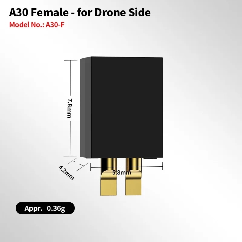 5 adet GAONENG A30/BT2.0 Dişi  - Drone Battery Plate incelemesi ve fiyatı
