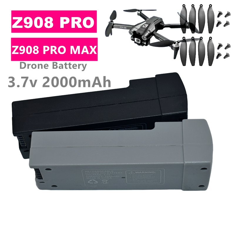 Z908 PRO Drone Pil 3.7v 2000ma - Drone Battery Plate incelemesi ve fiyatı