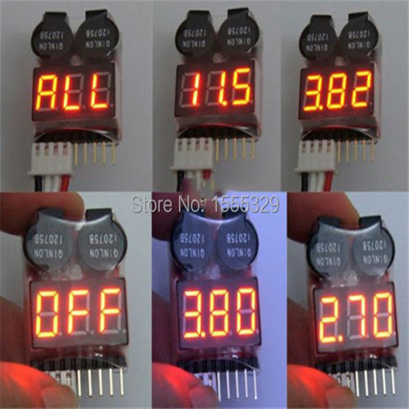 2 adet 1S-8S LiPo Pil Gerilim  - Drone Battery Voltage Checker incelemesi ve fiyatı