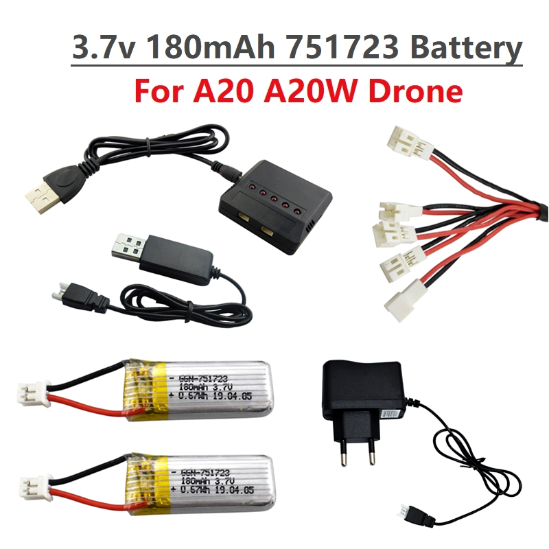 Orijinal 3.7V 180mAh Lipo Pil  - Drone Battery Li-Ion incelemesi ve fiyatı