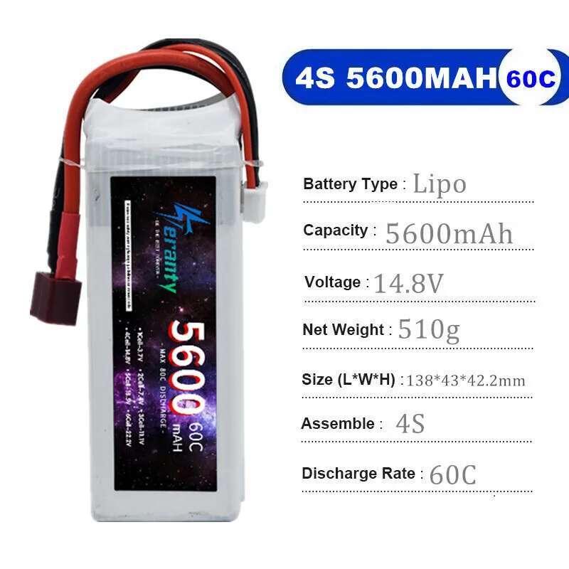 TERANTY 5600MAH 60C 2S 3S 4S 6 - Drone Battery 4S incelemesi ve fiyatı