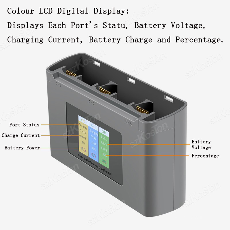 DJI Mavic Mini 2/SE Mini 4K Pi - Drone Battery Balance Charger incelemesi ve fiyatı