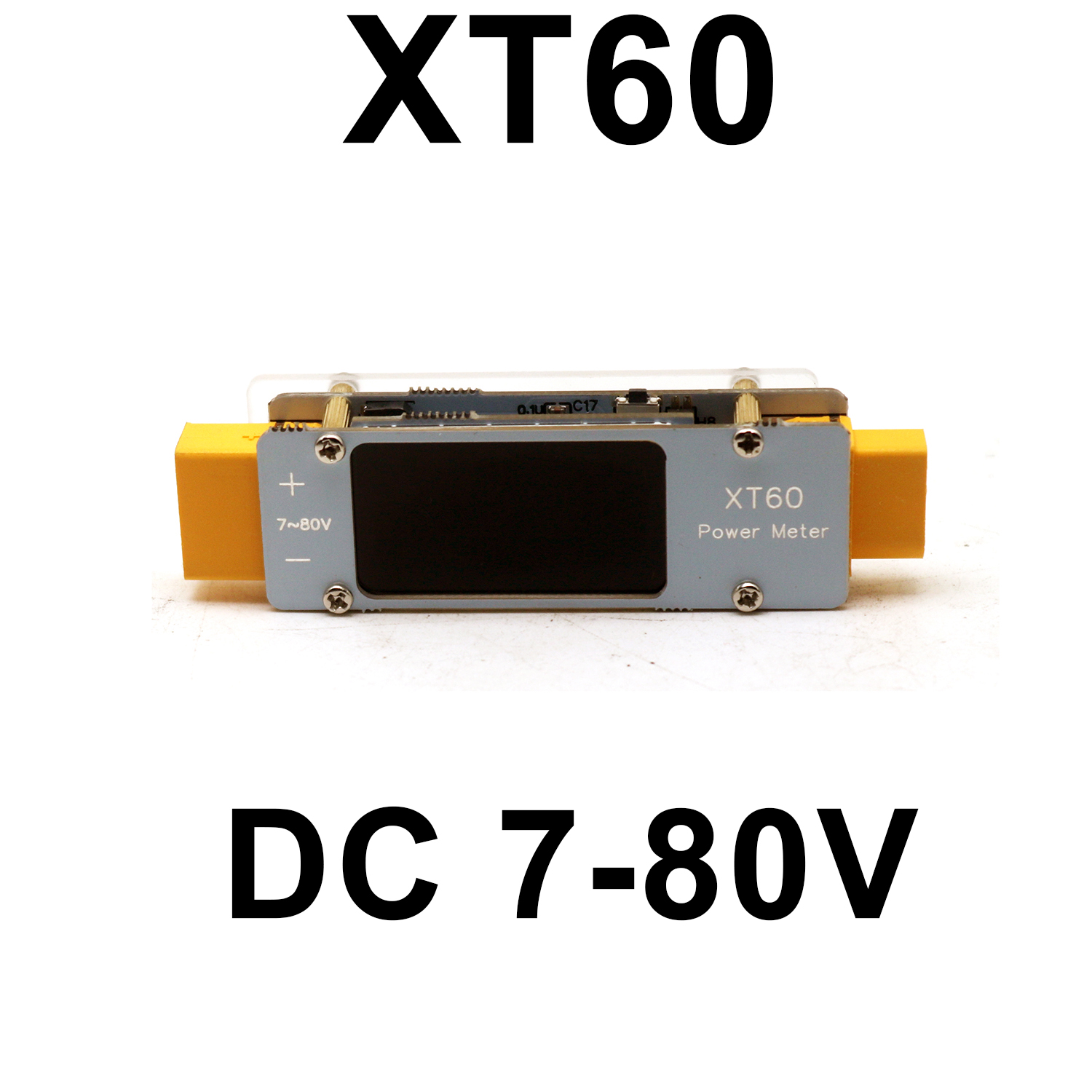 64A DC XT60 Güç Ölçer Çift Yön - Drone Battery Voltage Checker incelemesi ve fiyatı