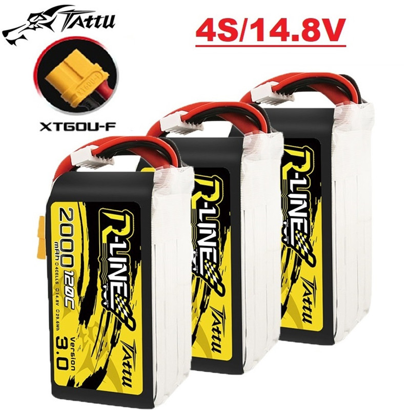 Sıcak TATTU R-LINE 3.0 120C RC - Drone Battery 4S incelemesi ve fiyatı