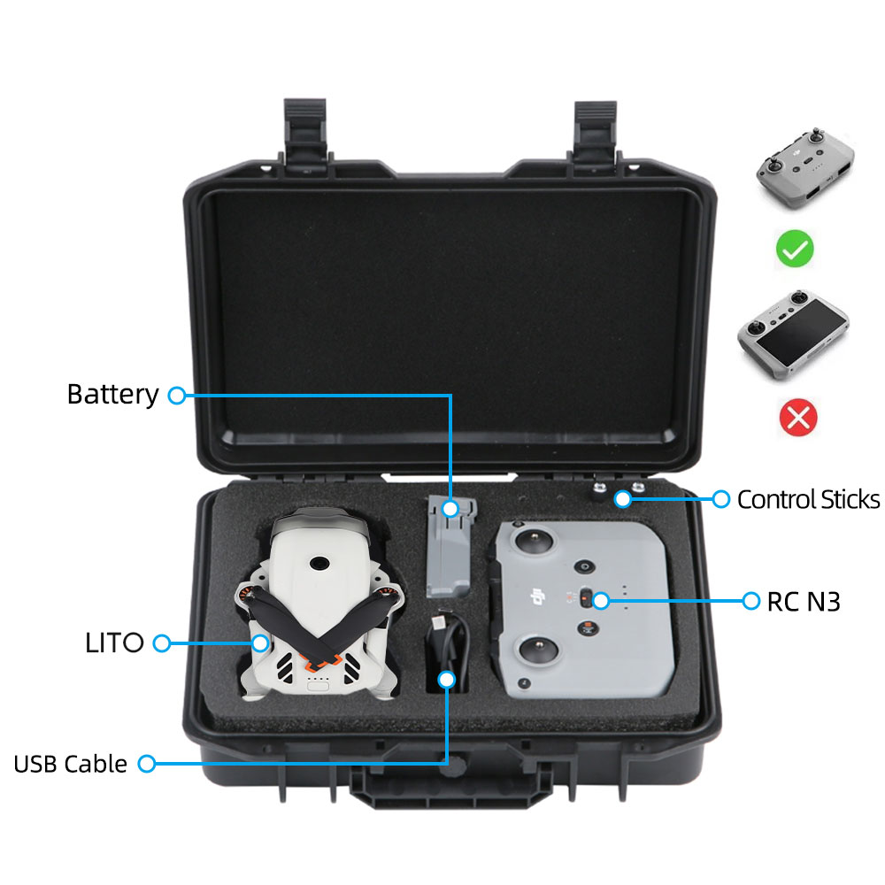 DJI Lito 1 için taşınabilir ta - Drone Battery Bag incelemesi ve fiyatı