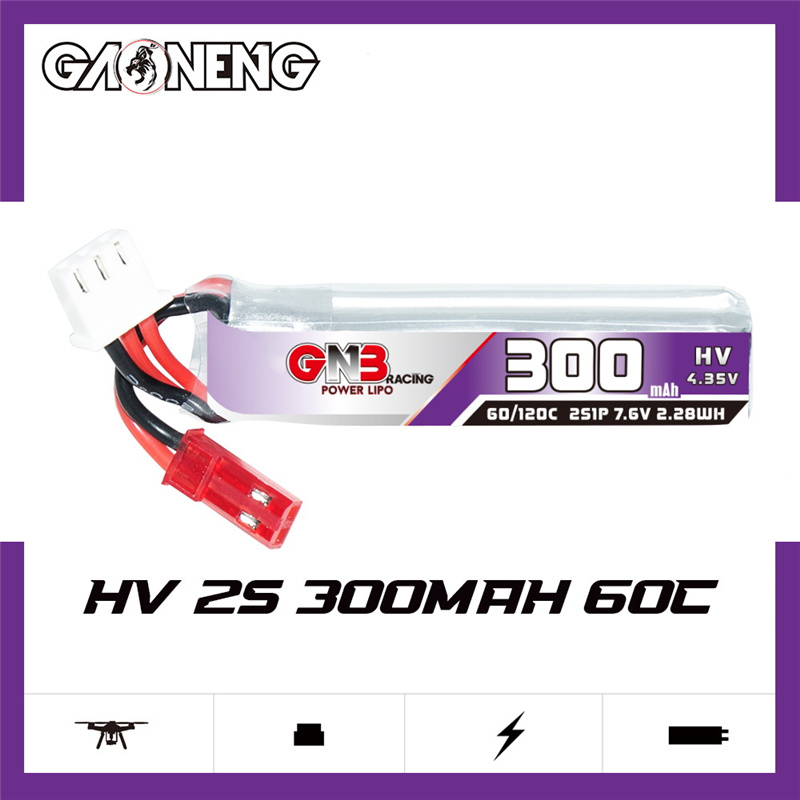 GAONENG GNB 2S 7.6V 300mAh 60C - Drone Battery Lipo incelemesi ve fiyatı