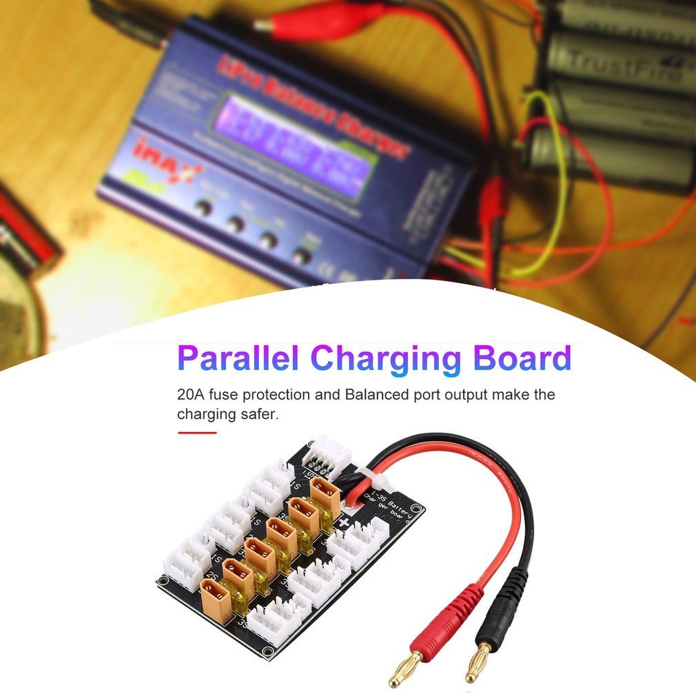 1S-3S 20A XT30 Fiş Lipo Pil Pa - Drone Battery Parallel Board incelemesi ve fiyatı
