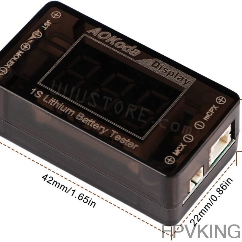 AOKoda AOK-041 1S LiPo Pil Vol - Drone Battery Voltage Checker incelemesi ve fiyatı
