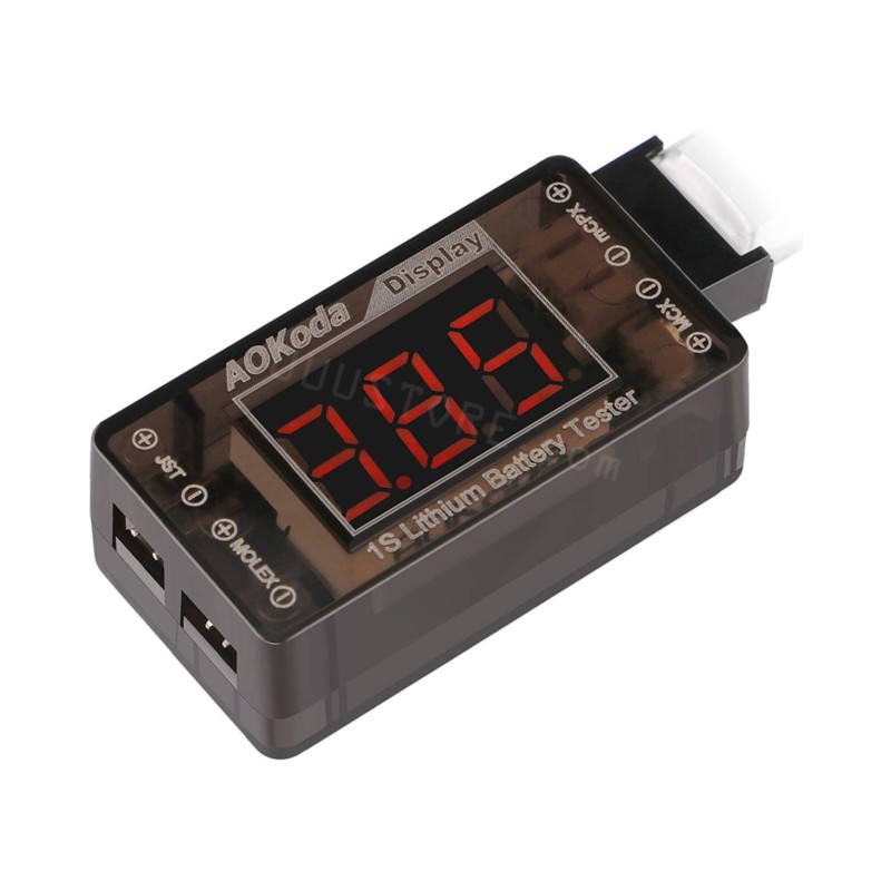 AOKoda AOK-041 1S LiPo Pil Vol - Drone Battery Voltage Checker incelemesi ve fiyatı